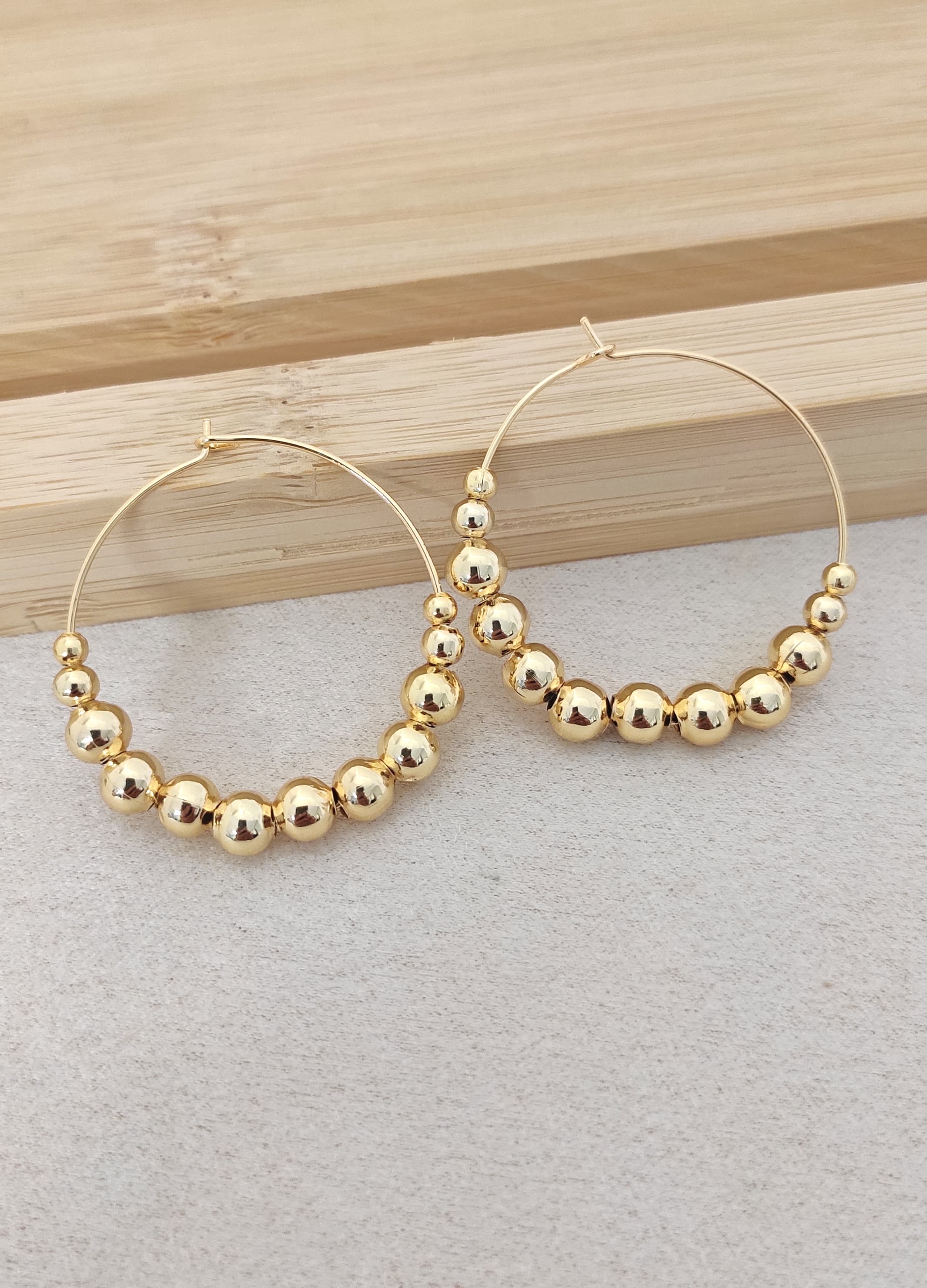 14k gold plated earrings