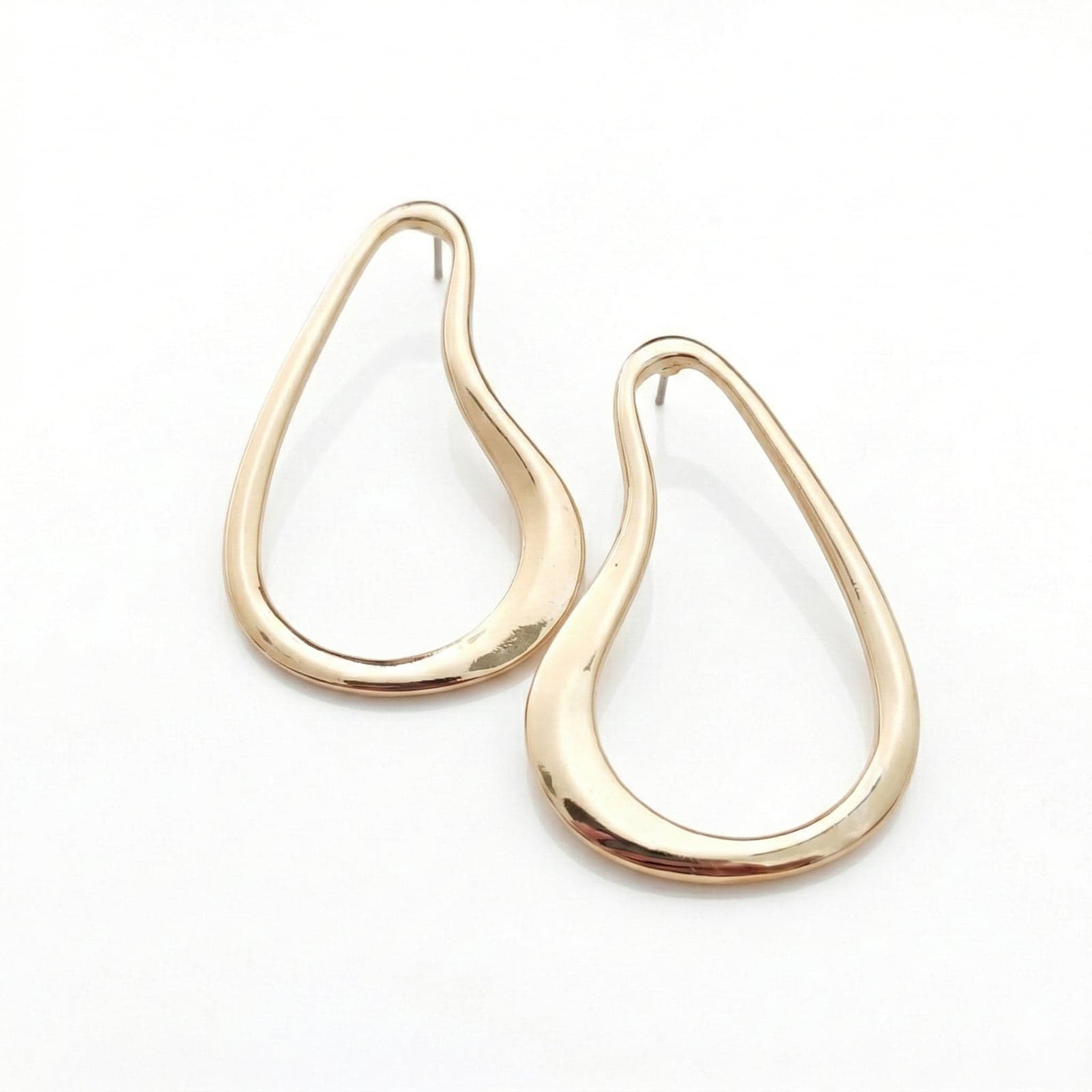 Gold Plated Studded Earrings on Brass