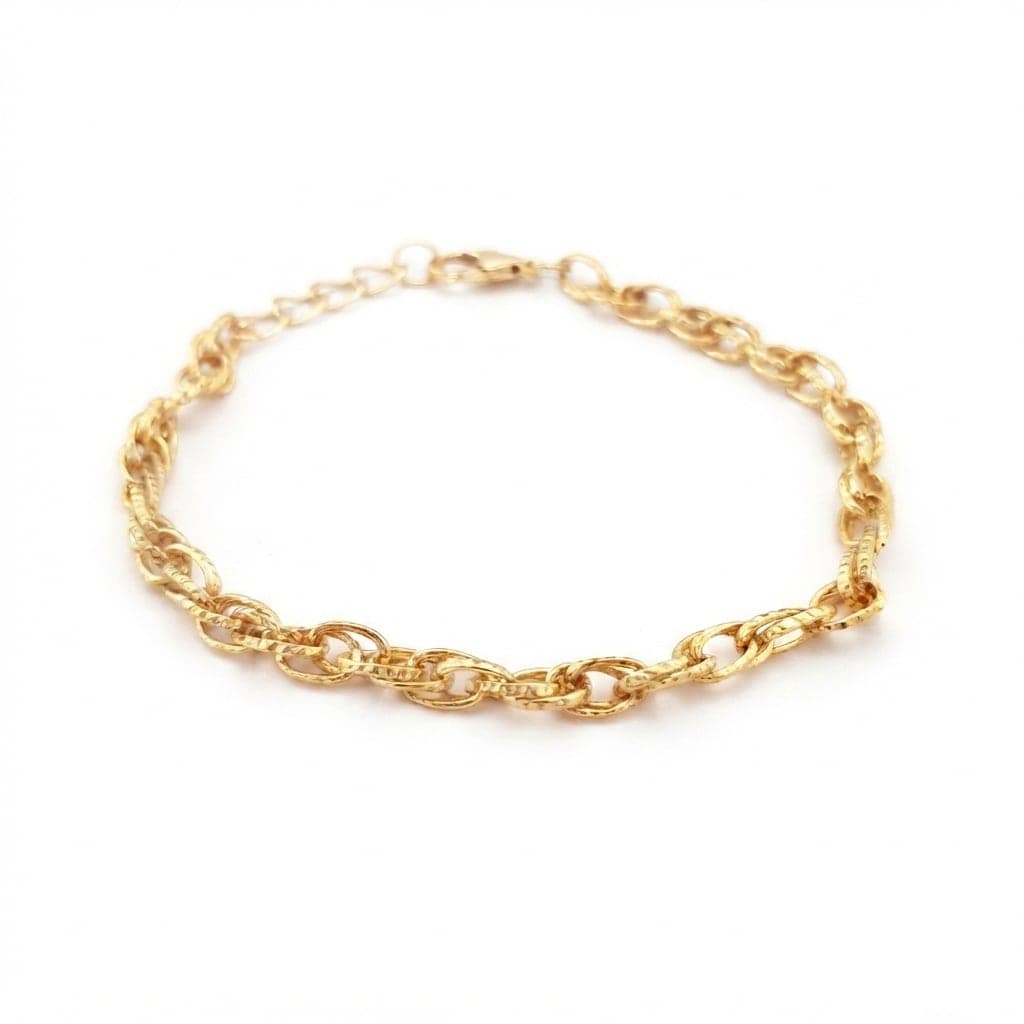 Gold Plated Brass Bracelet