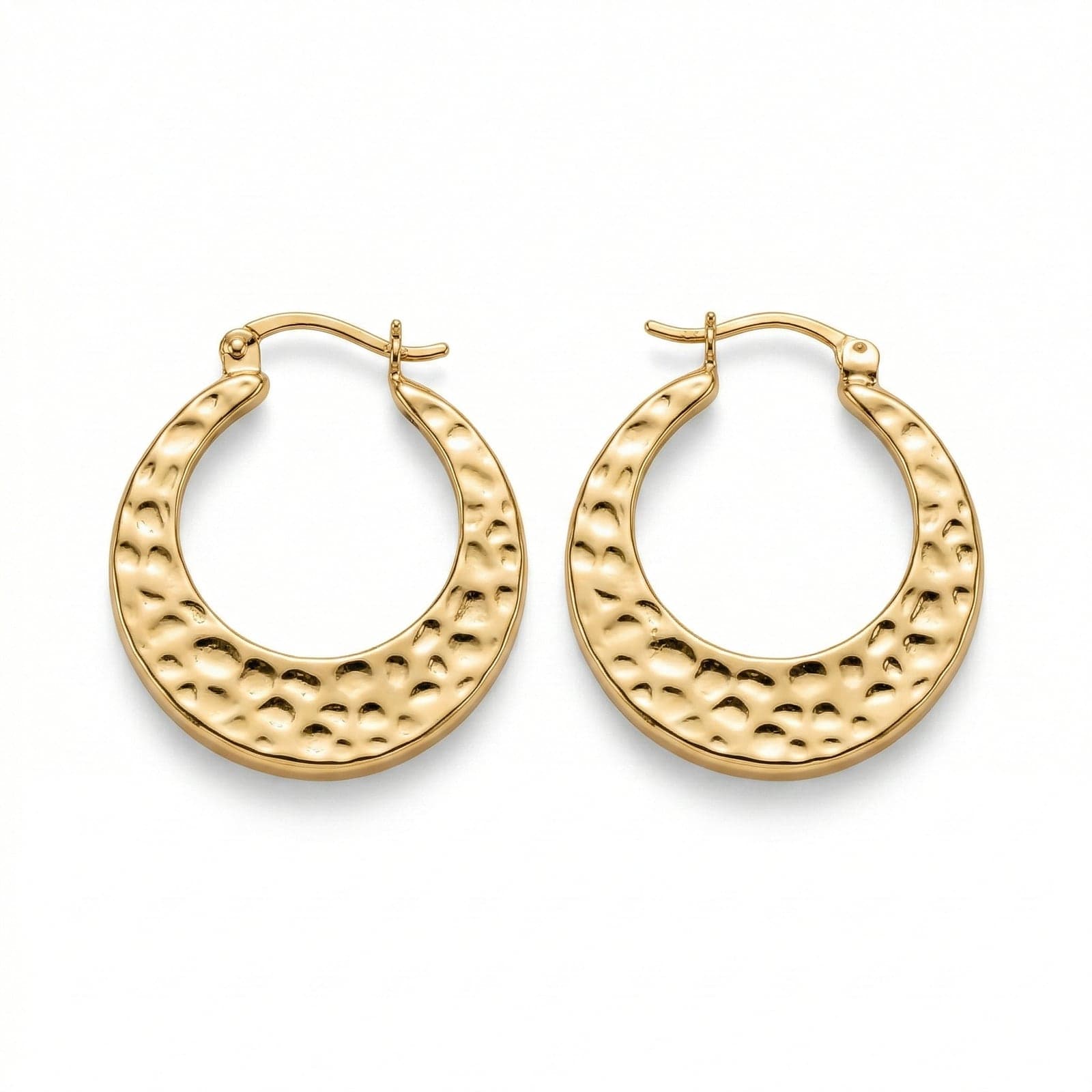 Gold Plated Earrings on Brass